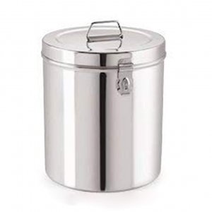 Storage Box with Handle Aata Rice Drum