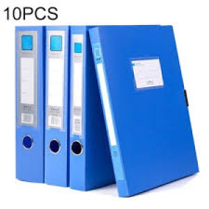 10 PCS Office Supplies 2cm A4 Plastic File Box Document Folder