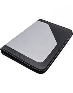 Storite PU Leather Multipurpose 24 File Sleeve to Store A4