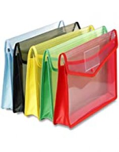 Storite PU Leather Multipurpose 24 File Sleeve to Store A4