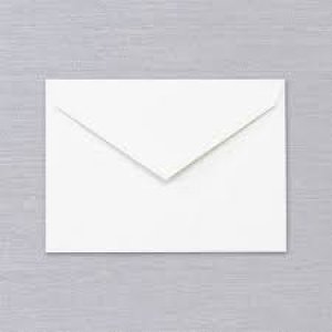 white paper Envelope, Size: 8 X 5 Inch, Packaging Type: Box