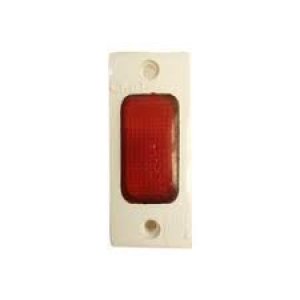 White-Red Electric 6 Amp Indicator Light