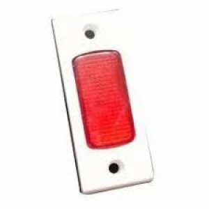White-Red Electric 6 Amp Indicator Light
